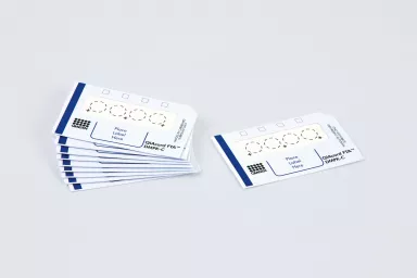FTA DMPK-C Cards, Untreated Cellulose, 4 Sample Areas, Non-Indicating, 100/Pk